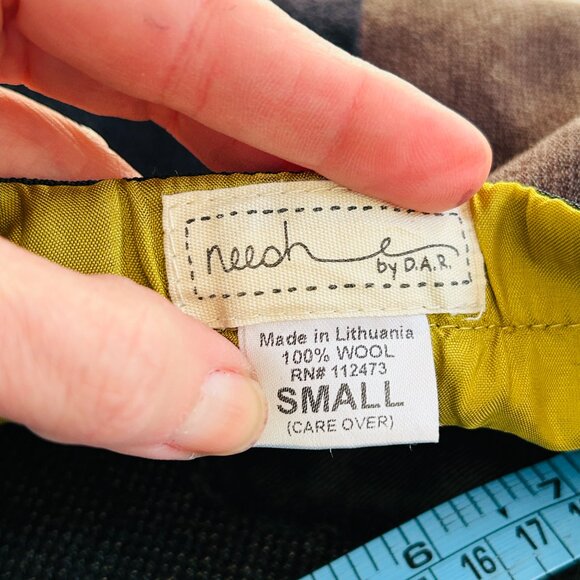 ANTHROPOLOGIE, NEESH by D.A.R. Wool Midi Patchwork Skirt (size S) - Picture 10 of 15